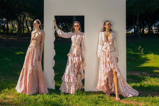 CRISS CROSS FLORAL DRESS