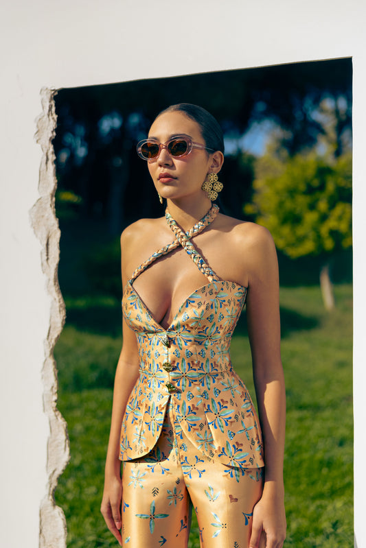 LAYERS OF GRACE PRINTED BRONZE SET