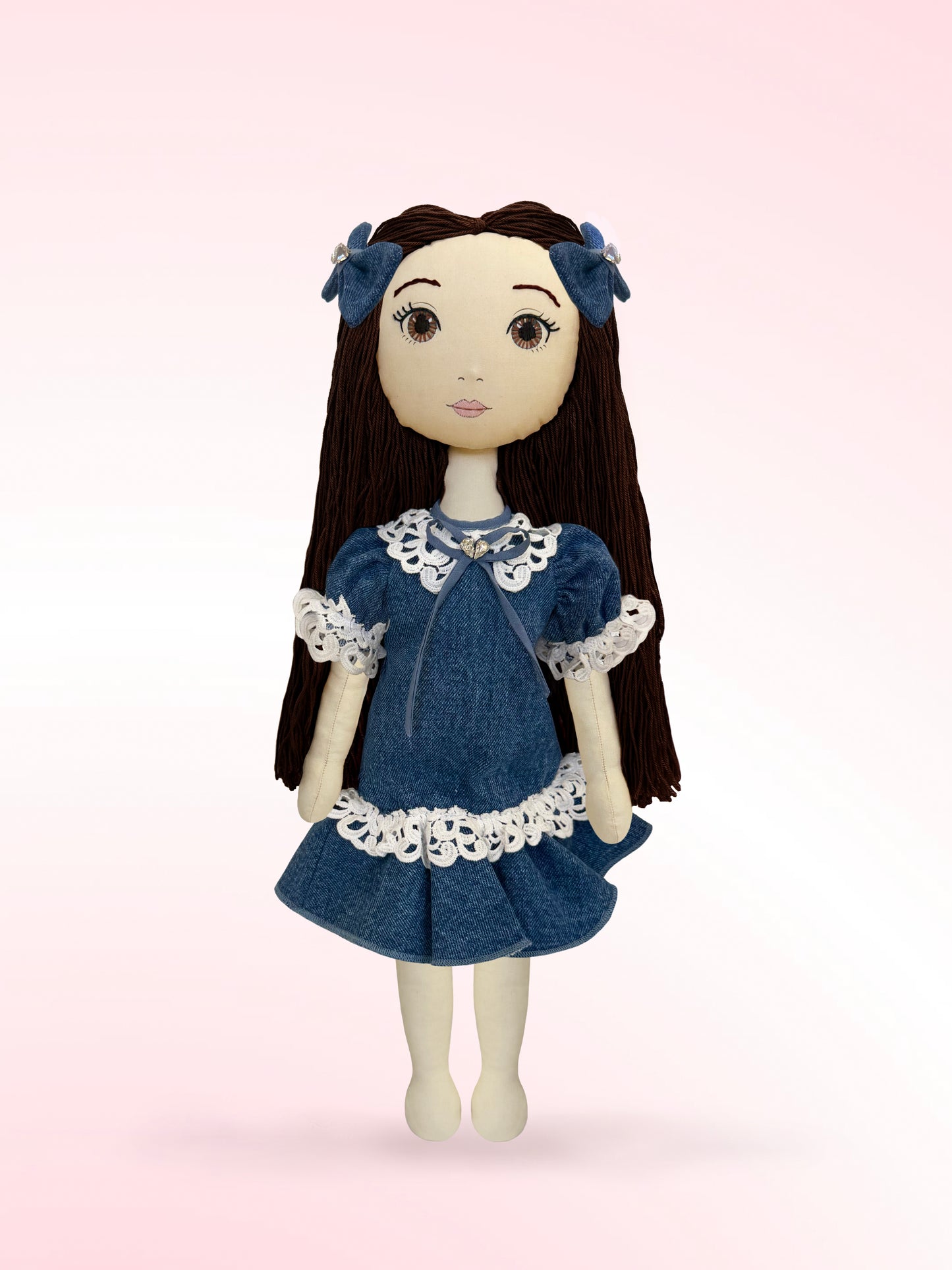 MEMI LUXURY DOLL | Brunette Dark