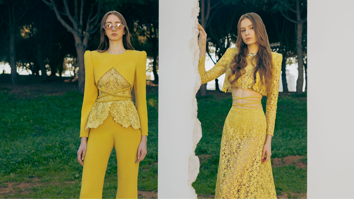 CEYLON YELLOW PANTS