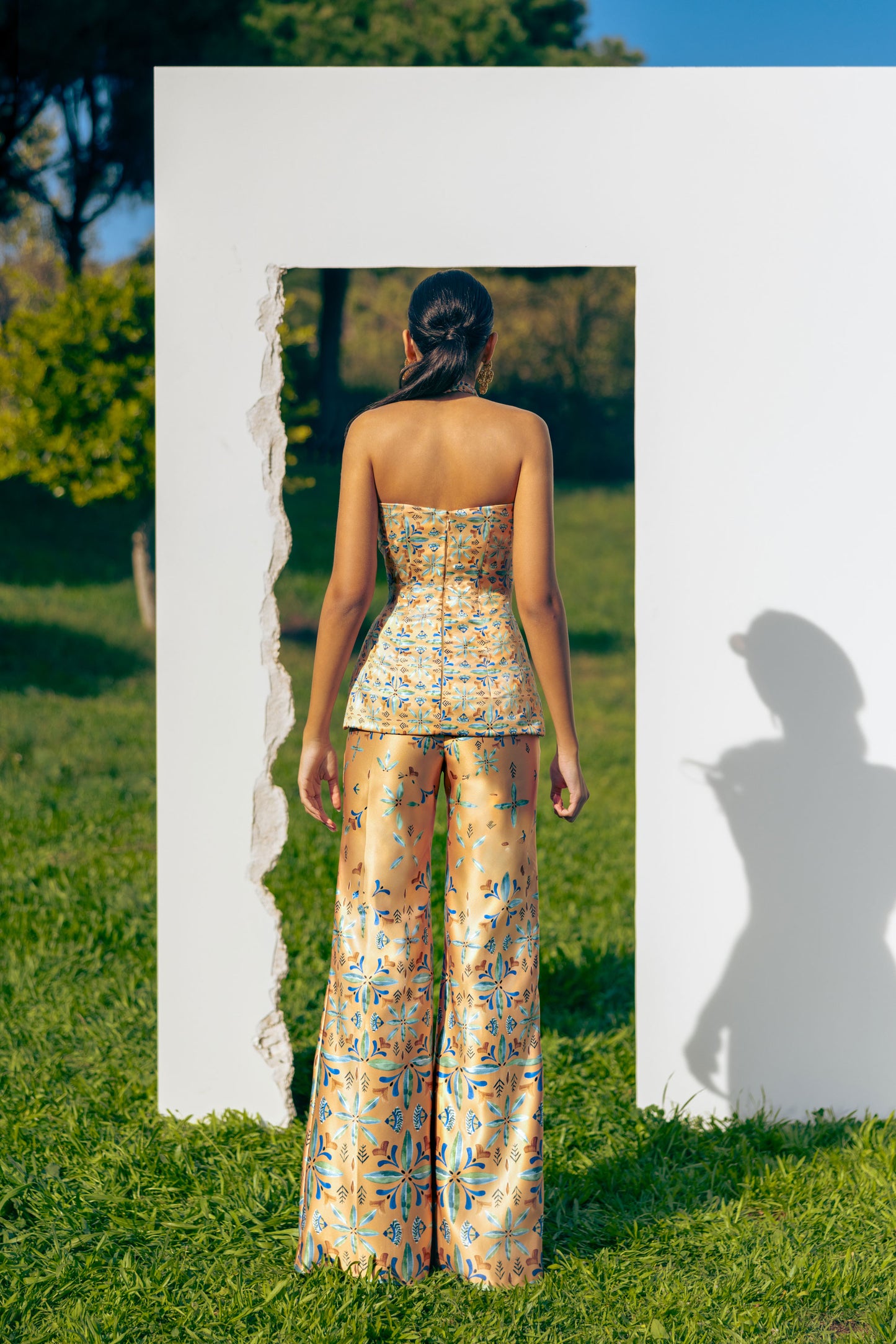 LAYERS OF GRACE PRINTED BRONZE SET
